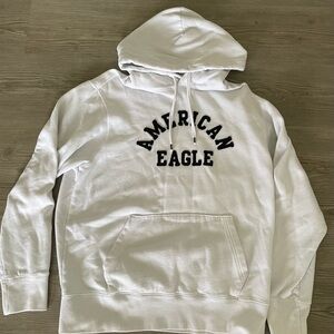 American Eagle Outfitters White Hoodie